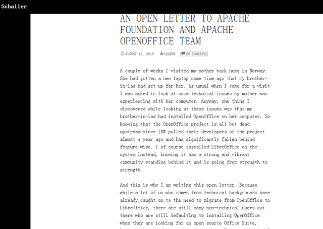 从OpenOffice已死，看免费软件真实价格